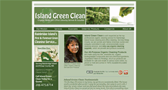 Desktop Screenshot of islandgreenclean.com